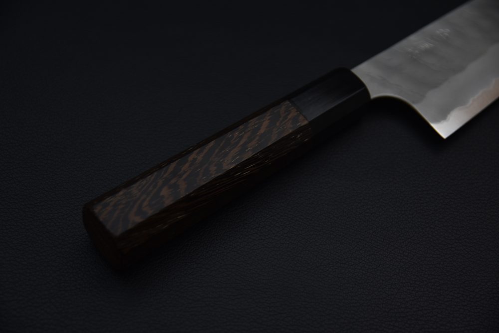 Nigara Hamono Aogami Super Migaki Tsuchime Bunka 180mm Tagayasan