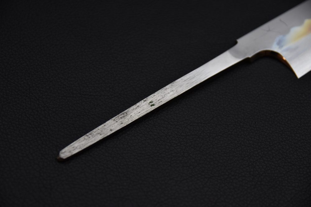 Hitohira Togashi Shirogami #1 Fuji Hakumon Mizu Honyaki Yanagiba 330mm No Handle