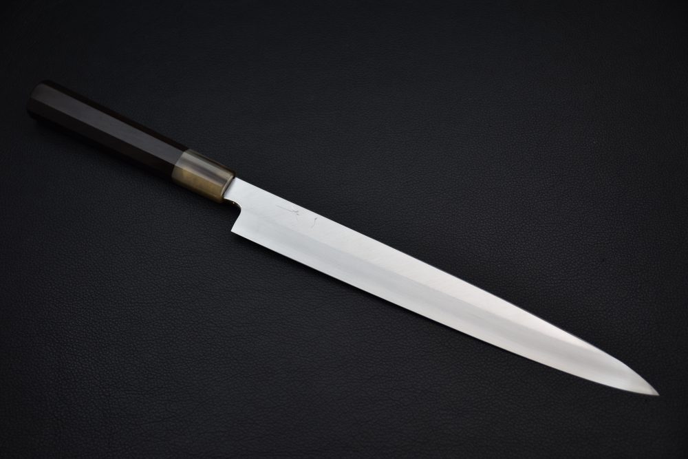 Hitohira Kikuchiyo Manzo Silver #3 Yanagiba 270mm Ebony