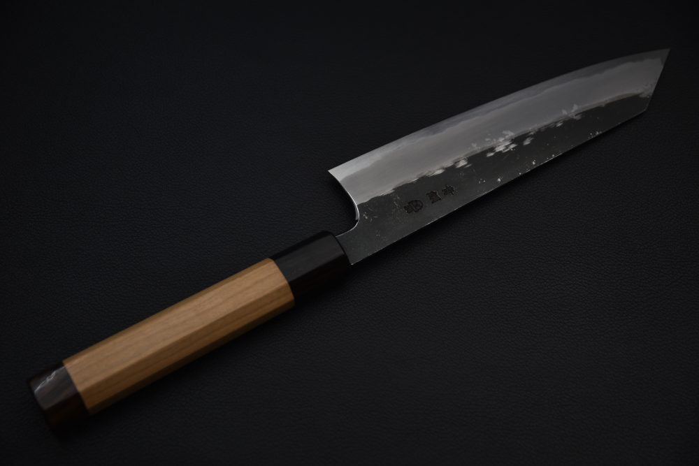 Hitohira Togashi Aogami #2 Kurouchi Kiritsuke Gyuto 210mm Cherry