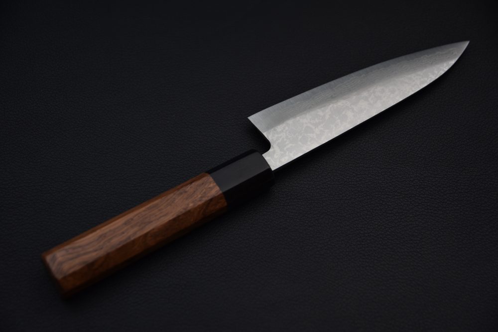 Hitohira Setsu Forged VG-10 Damascus Petty 140mm Jutan