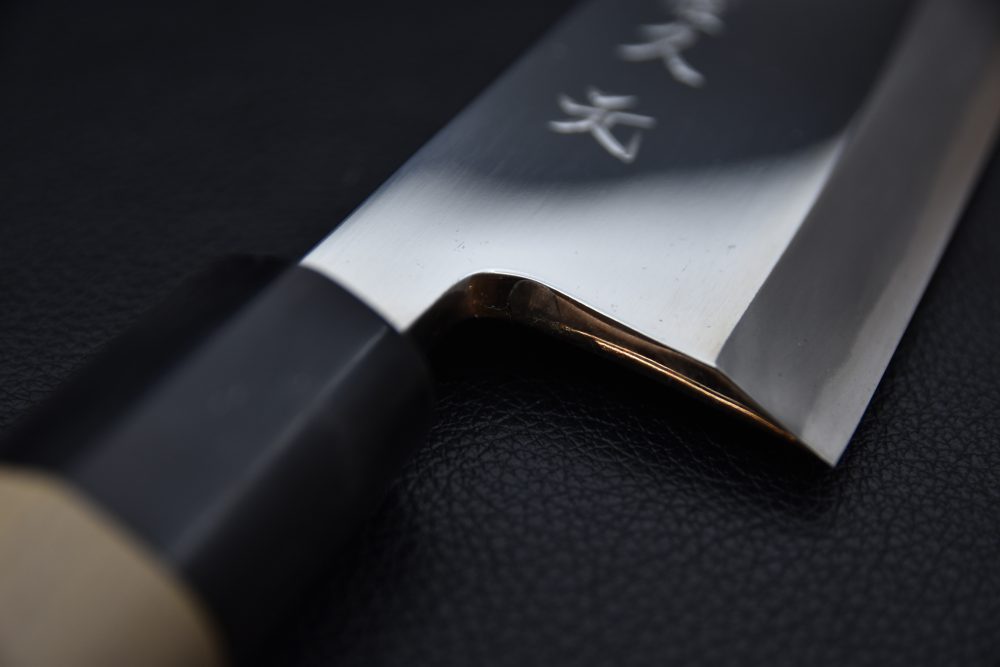 Morihei Hisamoto Miroir Aogami #2 Ai Deba 210mm Ho