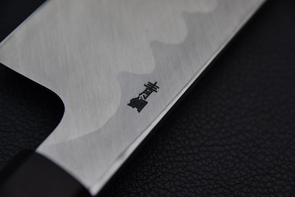 Hitohira Kikuchiyo Manzo Aogami #2 Usuba 225mm Noyer