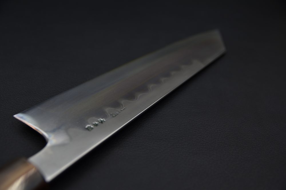 Hitohira Togashi Yohei White #1 Mizu Honyaki Kiritsuke Gyuto 240mm Taihei Masur Birch #024