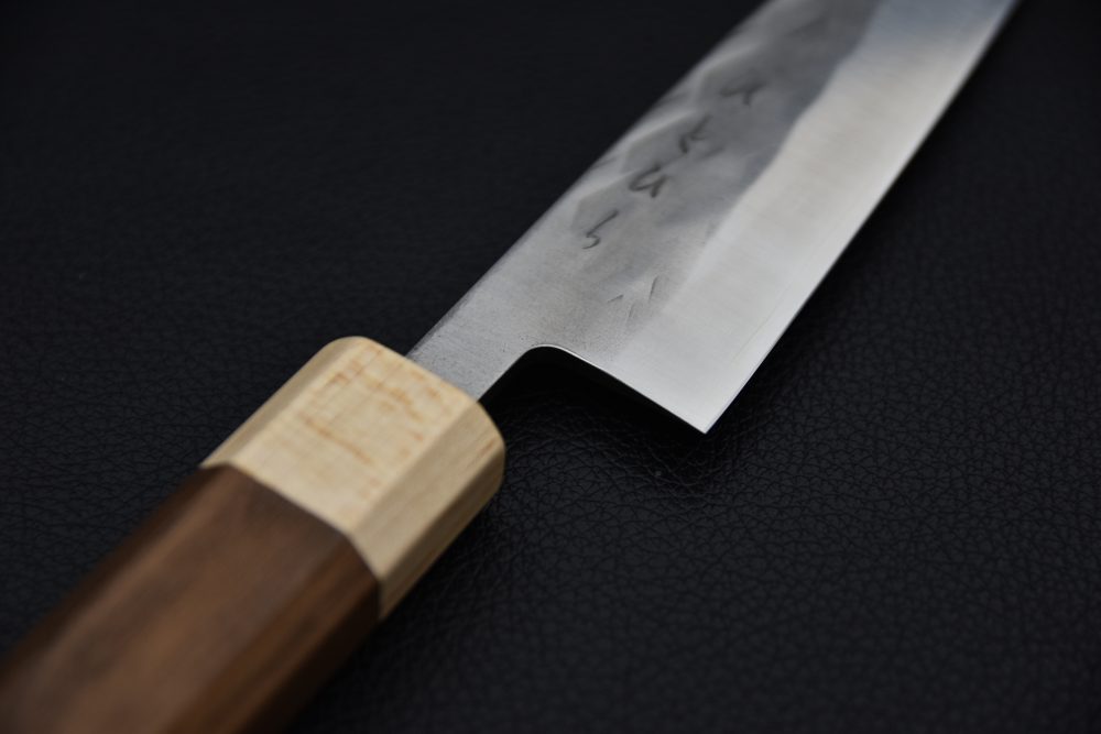 Hitohira TD SLD Tsuchime Petty 135mm Walnut