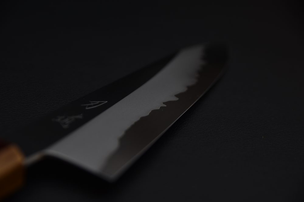 Hado Junpaku Shirogami #1 Stainless Clad Gyuto 210mm Chêne Laqué