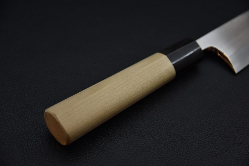 Hitohira Togashi Shirogami #2 Tachi Mioroshi Deba 210mm Ho