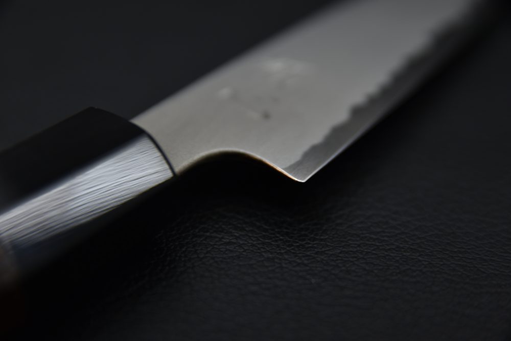 Hatsukokoro Shirahama Shirogami #2 Migaki Petty 120mm Wenge