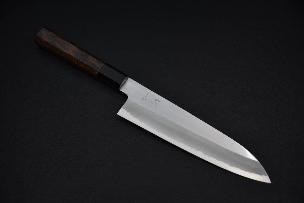 Hatsukokoro Shirahama Shirogami #2 Migaki Gyuto 210mm Wenge