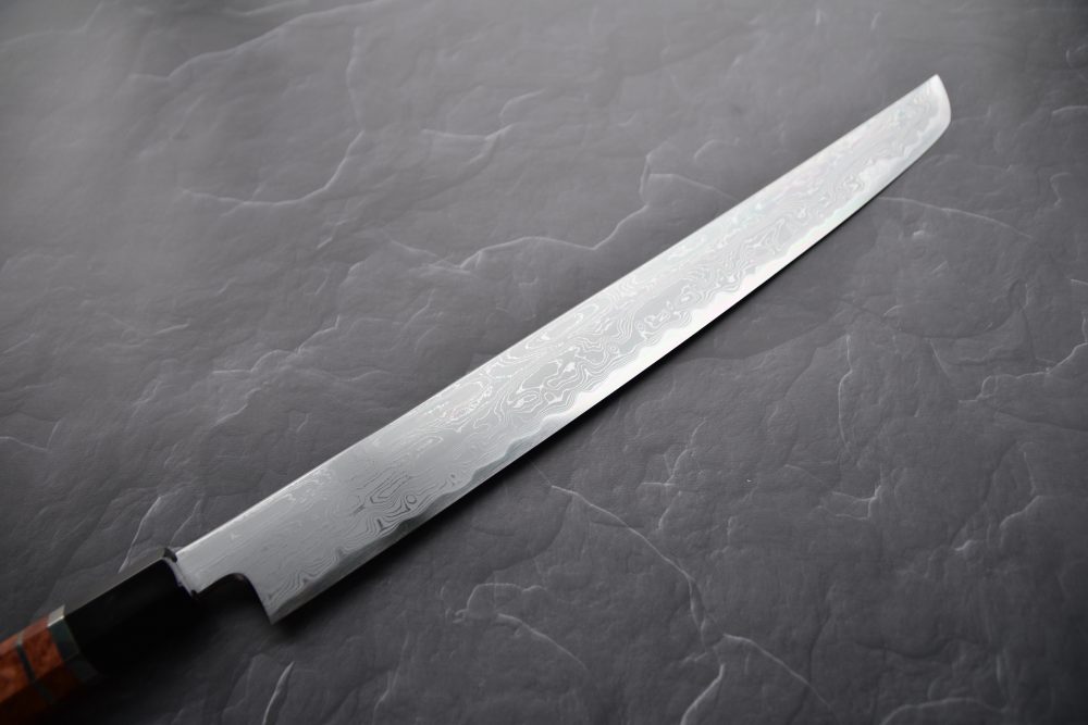 Nakagawa Suminagashi Aogami #1 Sakimaru 390mm Karin