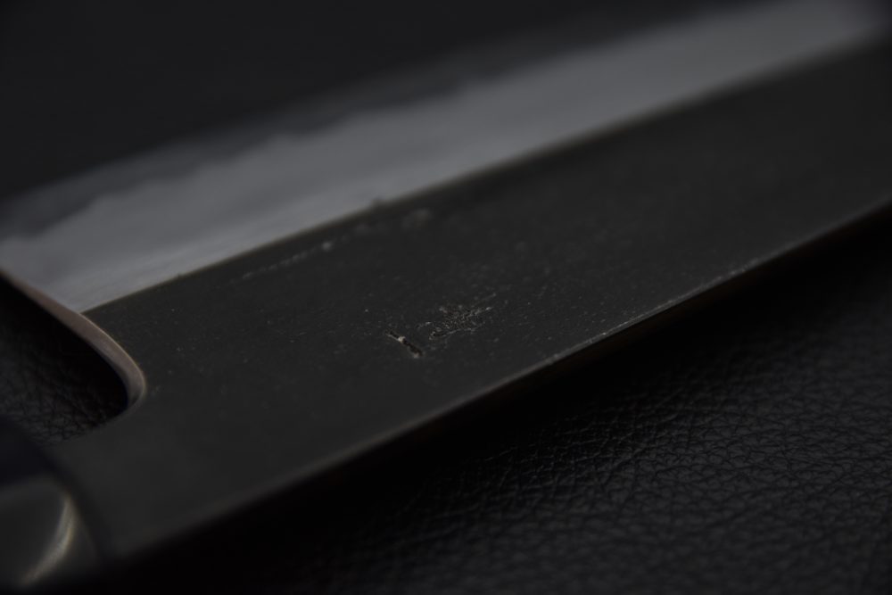 Hitohira Tanaka Kyuzo Aogami #1 Kurouchi Gyuto 240mm Yakusugi (Extra Haut)