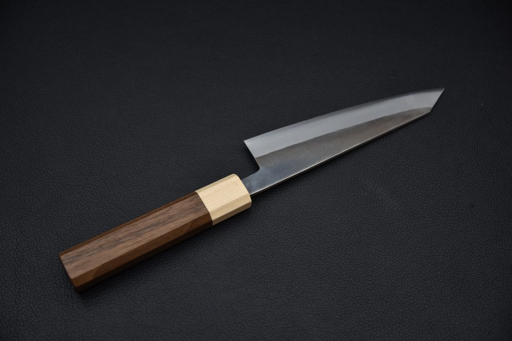 Hitohira TD Aogami #2 Kurouchi Honesuki Kaku 150mm Noyer