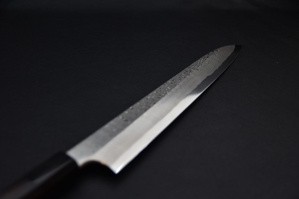 Nigara Hamono Anmon Ginsan Yanagiba 270mm Miroir Ébène