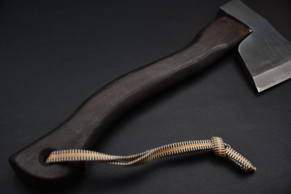 Mizuno Warikomi Akin Axe 450g Burnt Oak Handle (Curved)