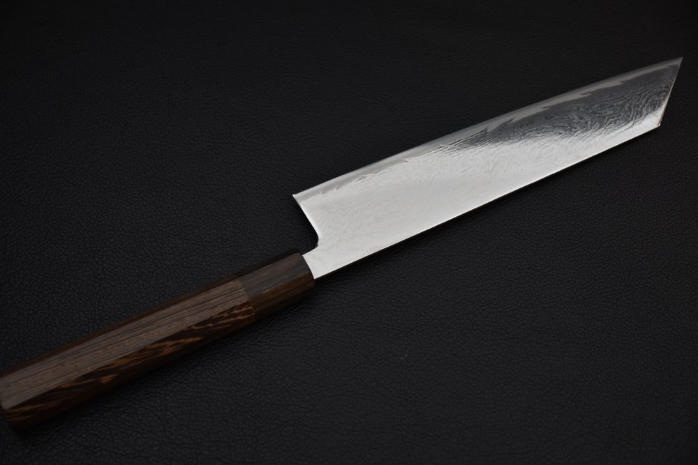 Hitohira Futana Nickel Damascus Kiritsuke Gyuto 210mm Tagayasan