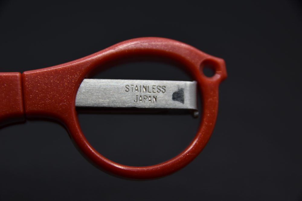 Yoshida Megane Ciseaux de poche Rouge