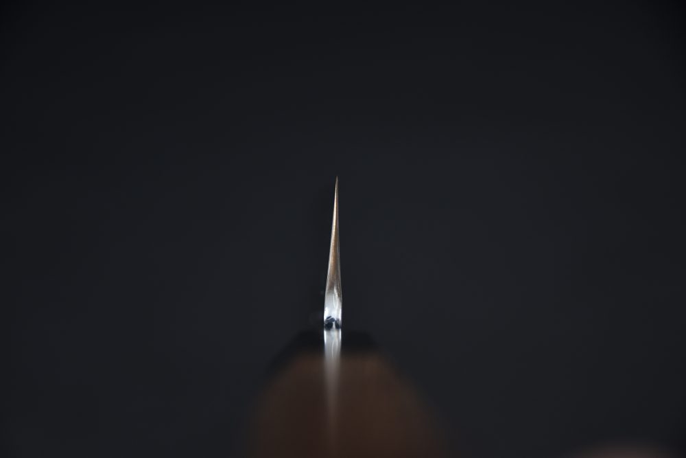 Hatsukokoro Nakagawa Ginsan Migaki Kiritsuke Gyuto 210mm Wenge