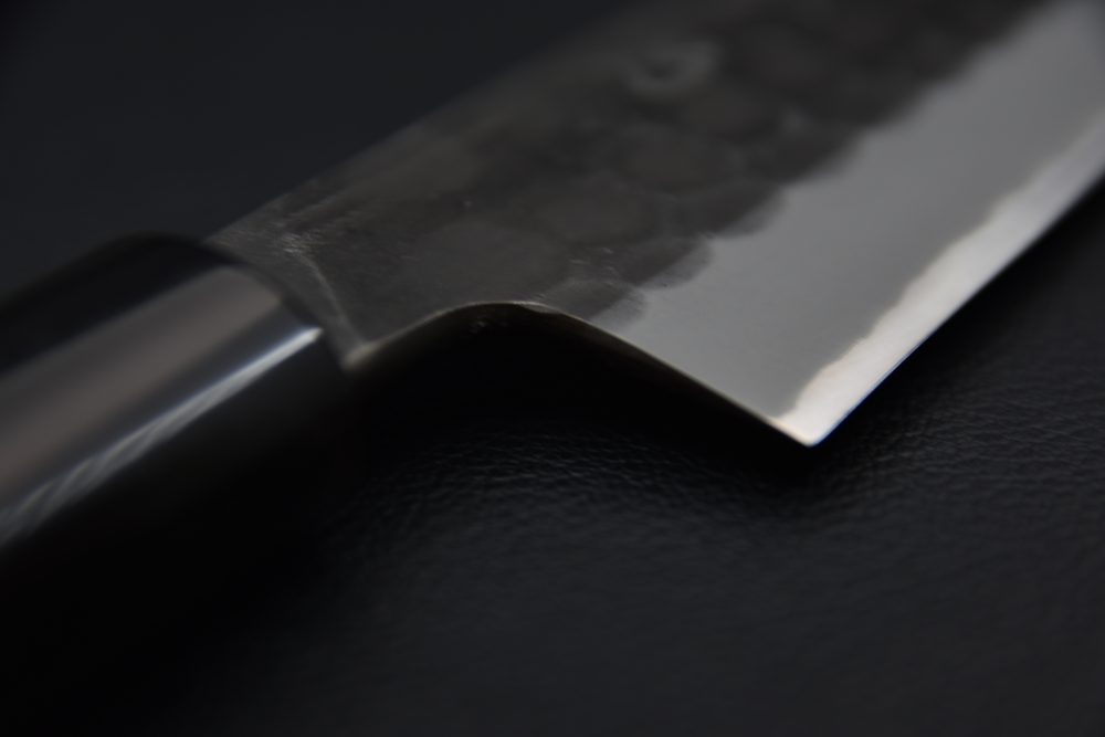 Hitohira Hinode Tsuchime Shirogami #2 Stainless Clad Sujihiki 270mm Ho