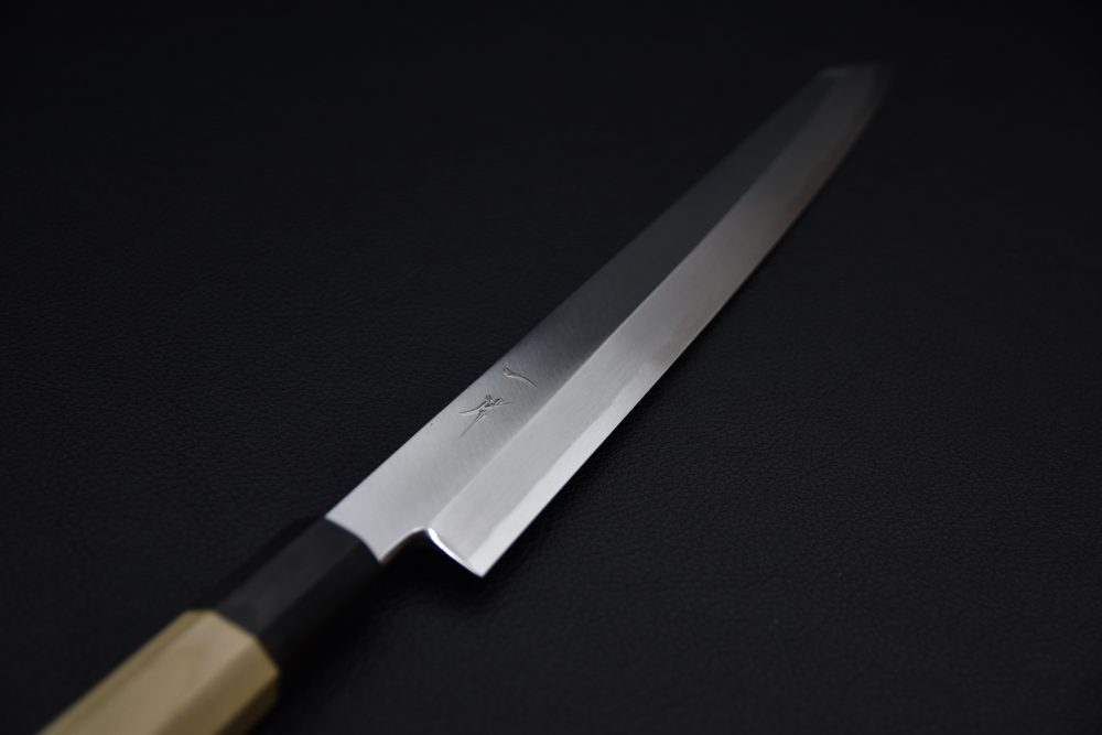 Hitohira Kikuchiyo Manzo Aogami #2 Kiritsuke Yanagiba 300mm Ho