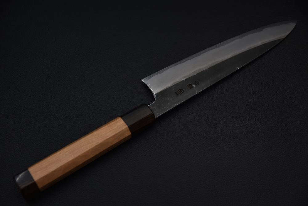 Hitohira Togashi Aogami #2 Kurouchi Gyuto 210mm Cerisier