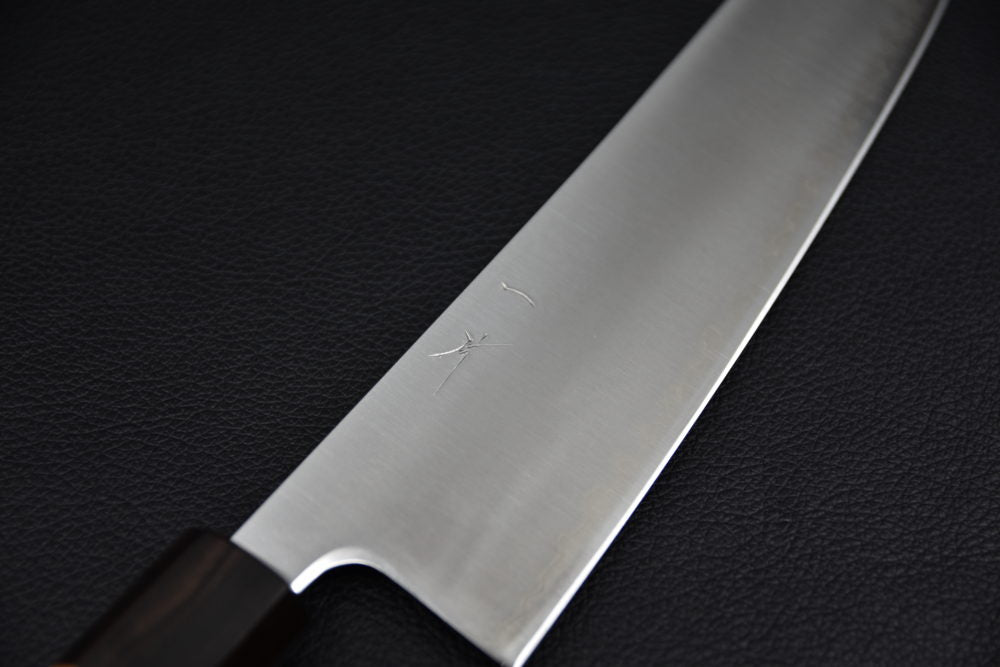 Hitohira Futana SB Migaki Gyuto 210mm Cherry wood