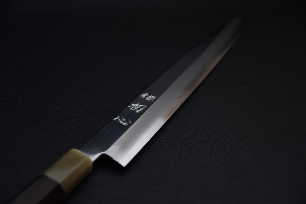 Nakagawa X Hatsukokoro Miroir VG10 Yanagiba 300mm Ébène