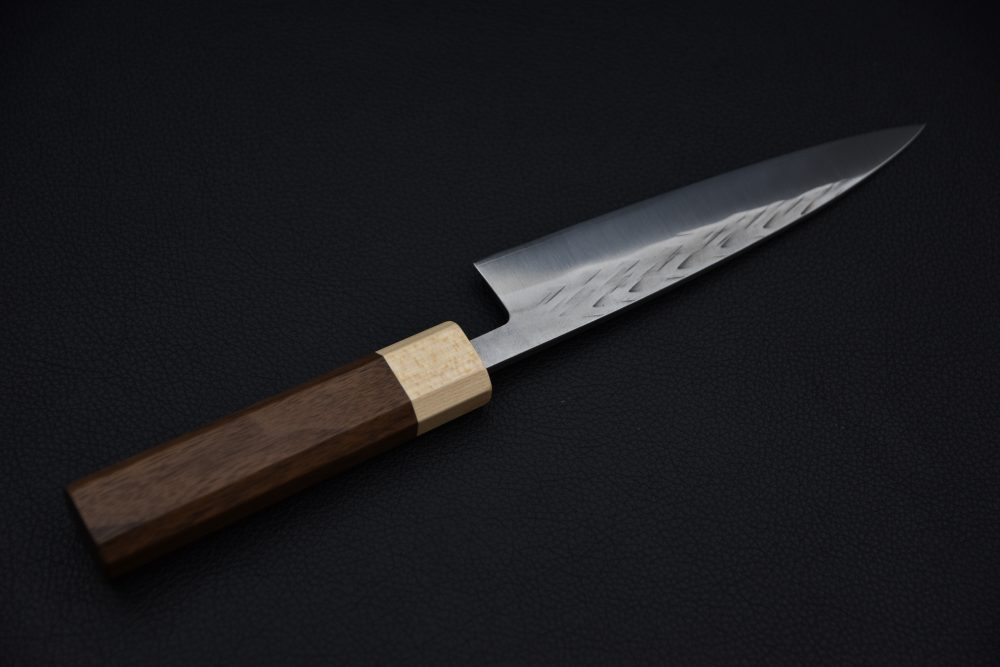 Hitohira TD SLD Tsuchime Petty 135mm Walnut