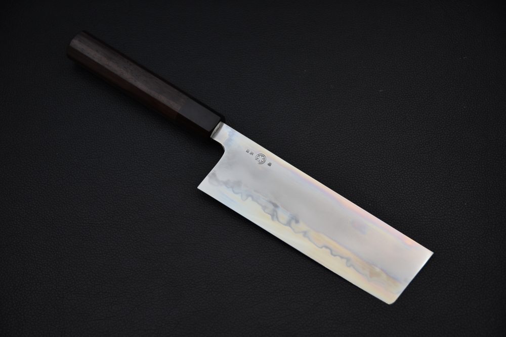 Takada no Hamono Aogami #1 Suiboku Nakiri 180mm Bois de Rose