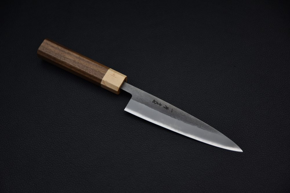 Hitohira TD Aogami #2 Kurouchi Petty 135mm Walnut