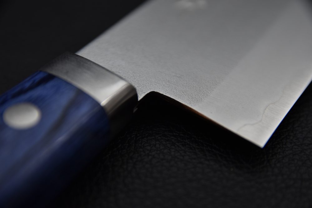 Hitohira NM Nashiji Santoku 170mm Pakka