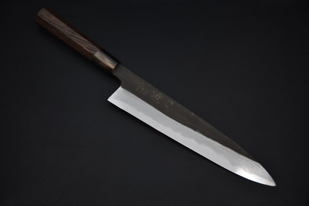 Hatsukokoro Yoake Aogami #1 Kurouchi Gyuto 240mm Wenge
