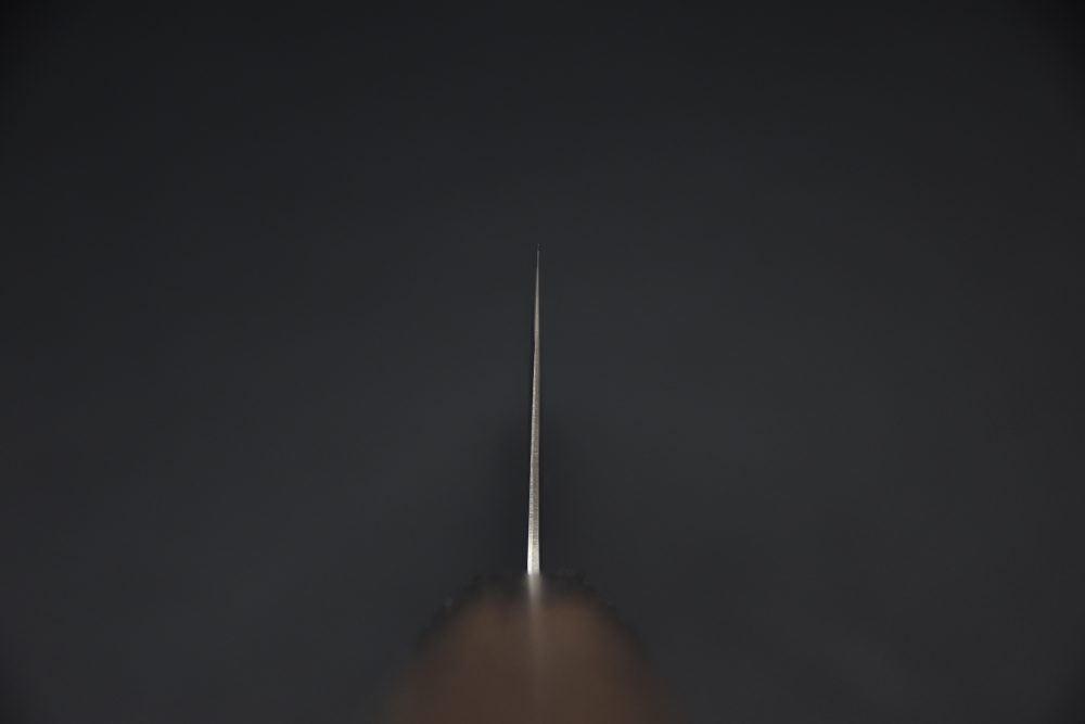 Hitohira Futana Nickel Damascus Santoku 170mm Tagayasan