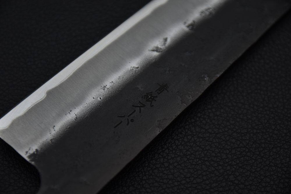 Hitohira Futana SB Kuro Nashiji Kiritsuke Gyuto 210mm Cerisier