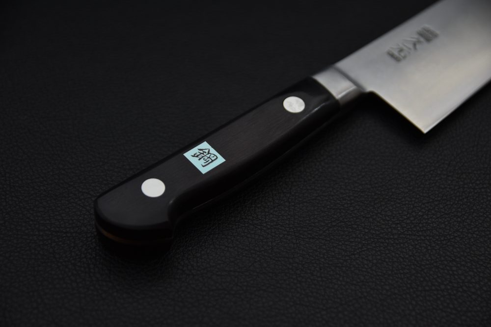 Morihei Hisamoto Hagane Santoku 185mm Pakka