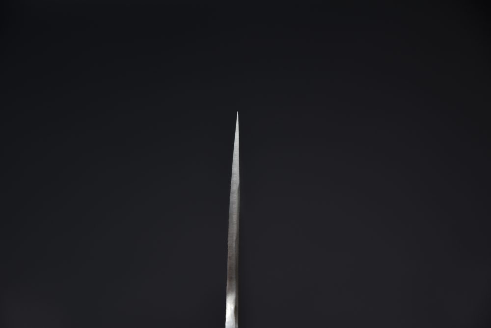 Yoshida Hamono HAP 40 Gyuto 240mm Kurouchi Loupe D'érable (Noir)