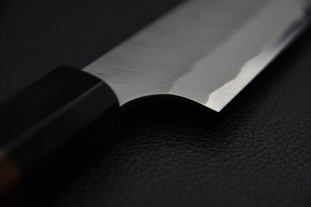 Nigara Hamono Aogami Super Migaki Tsuchime Sujihiki 240mm Tagayasan