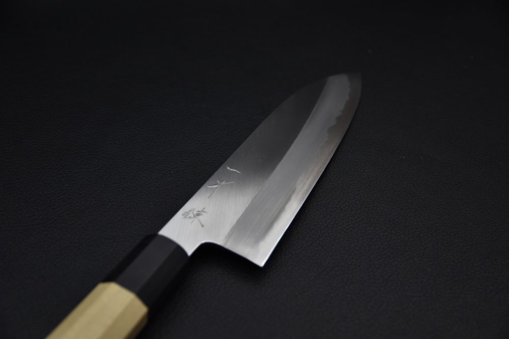Hitohira Kikuchiyo Ren Aogami #2 Santoku 180mm Ho