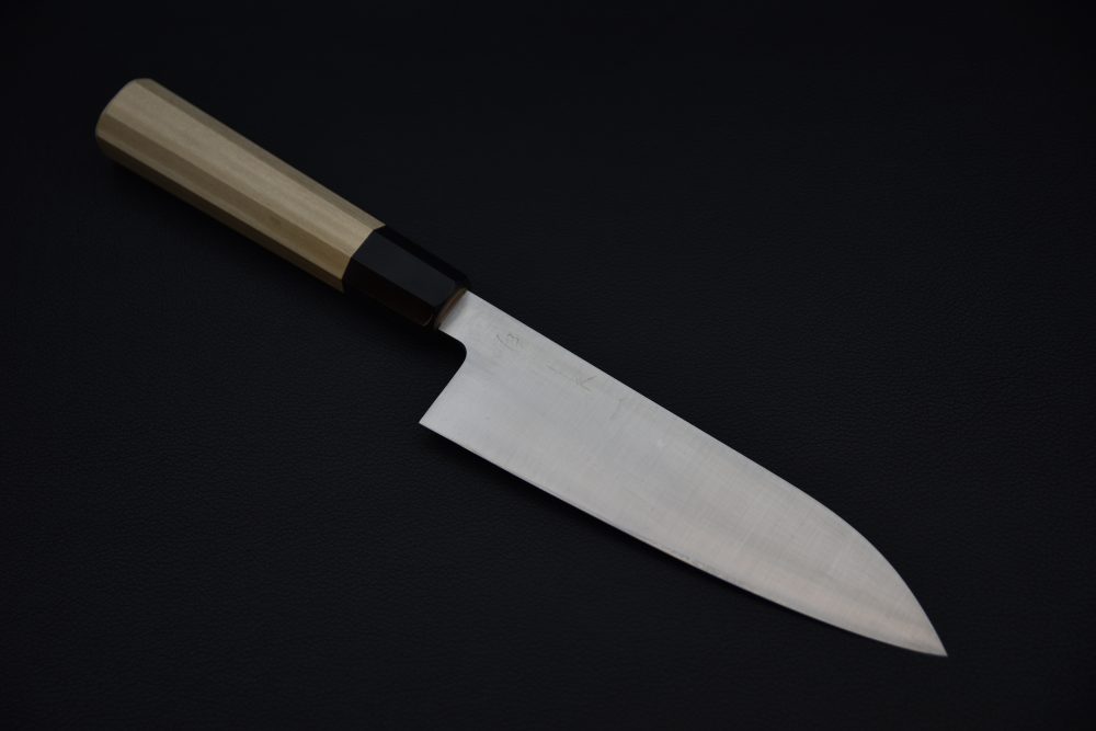 Hitohira AH Shirogami #2 Santoku 180mm