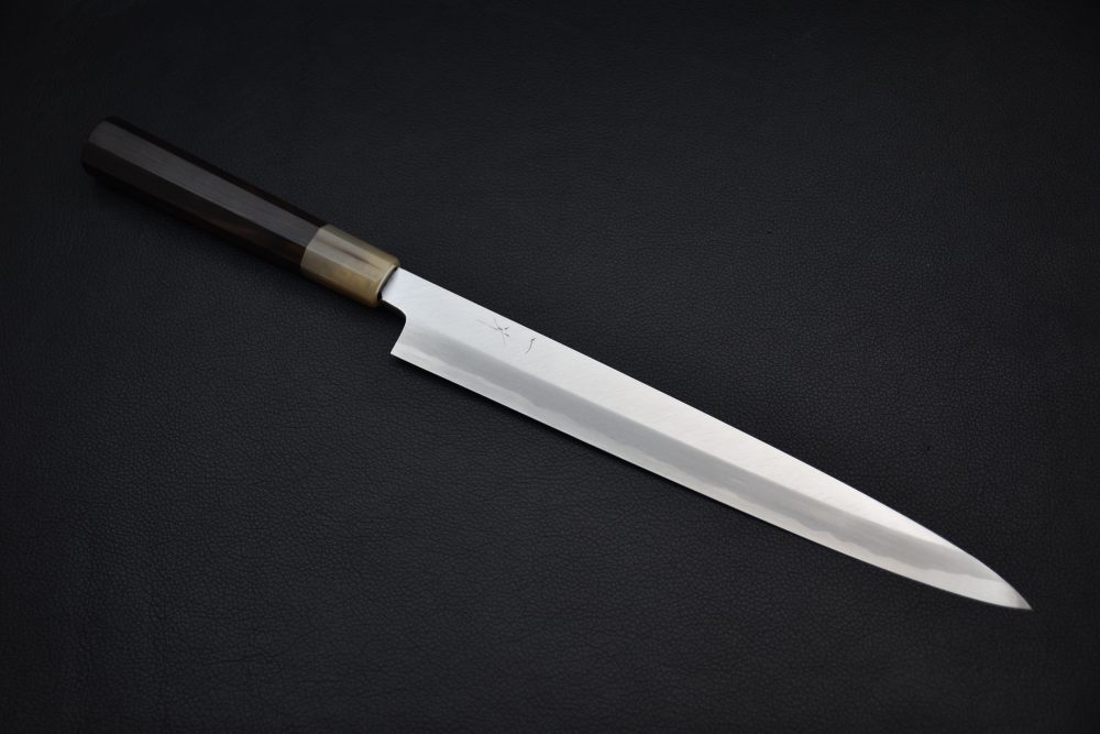 Hitohira Kikuchiyo Manzo Aogami #2 Yanagiba 270mm Ebony