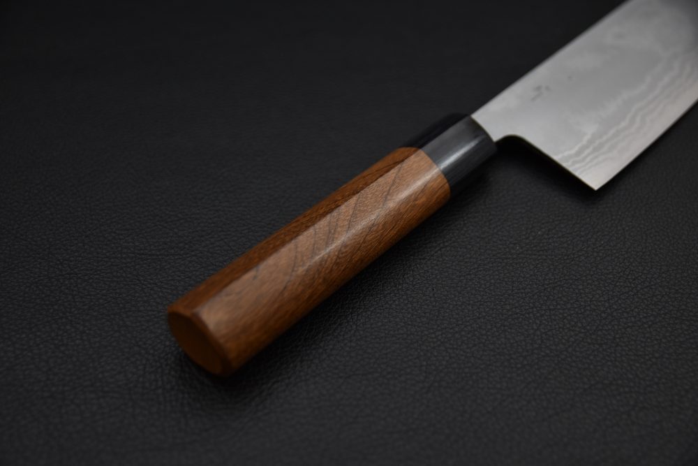 Hitohira GR Aogami #2 Damascus Nakiri 165mm Érable