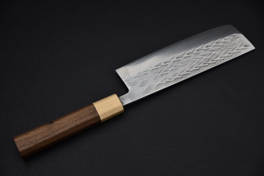 Hitohira TD SLD Tsuchime Nakiri 165mm Noyer