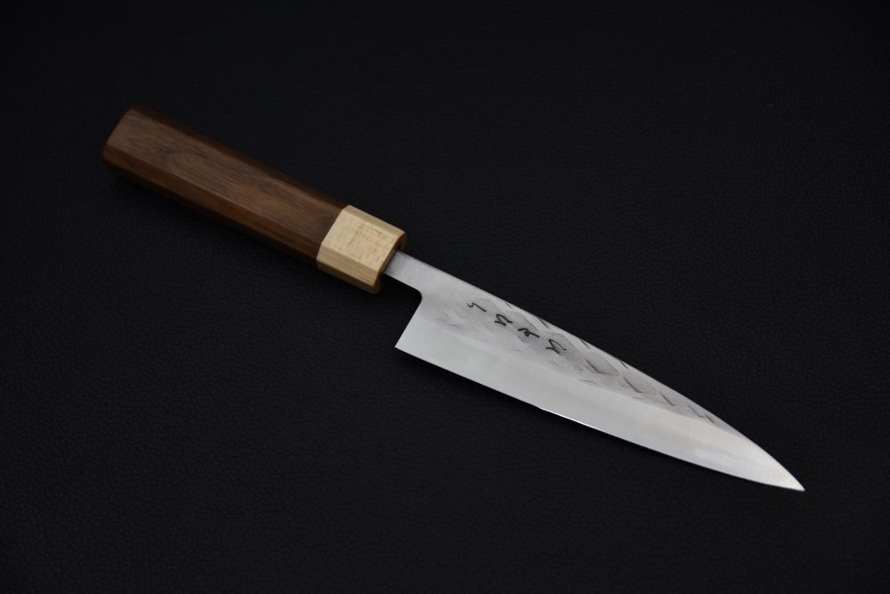 Hitohira TD SLD Tsuchime Petty 135mm Walnut