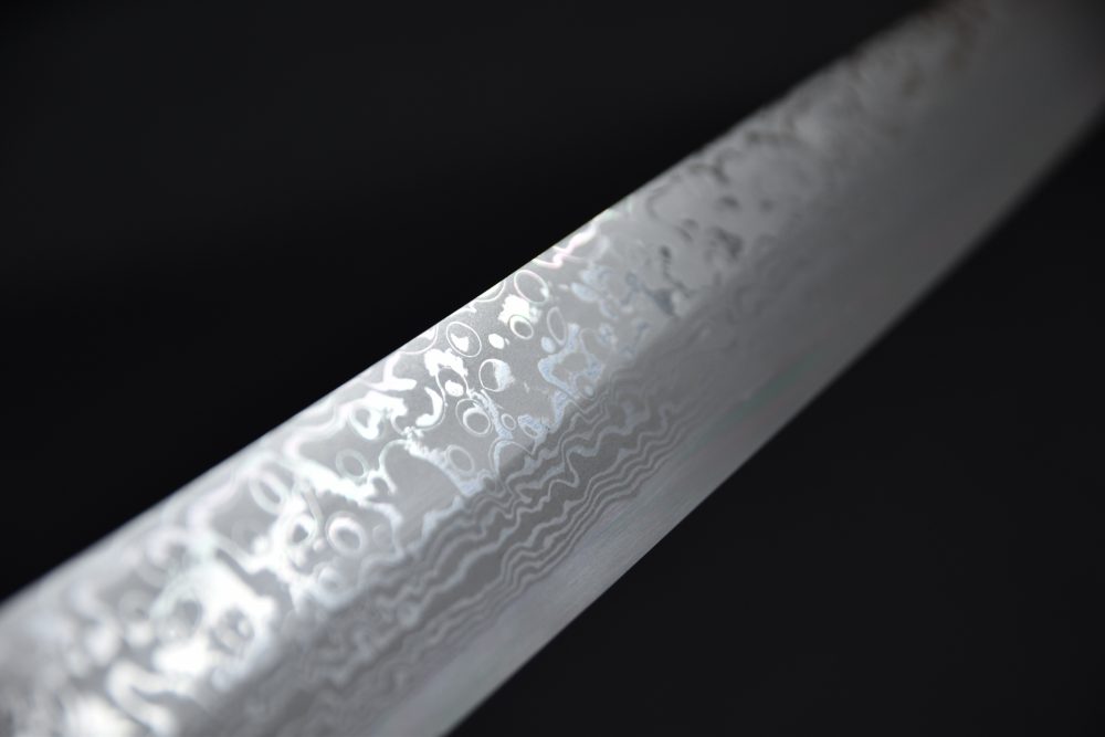 Yoshihiro Yauji Aogami #2 Damascus Yanagiba 330mm Ironwood