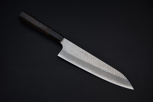 Nigara Hamono SG2 Migaki Tsuchime Kiritsuke Gyuto 210mm Tagayasan