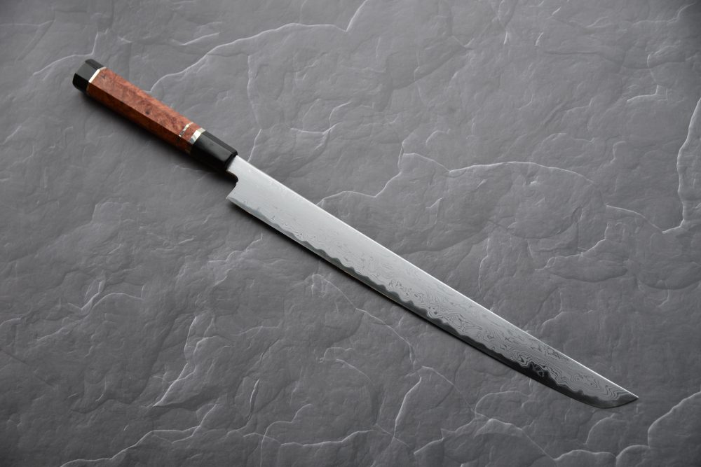 Nakagawa Suminagashi Aogami #1 Sakimaru 390mm Karin