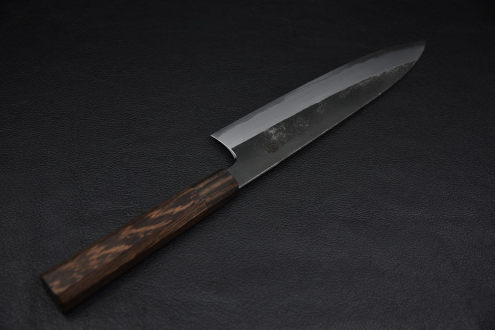 Hitohira Togashi Shirogami #2 Kurouchi Gyuto 240mm Tagayasan
