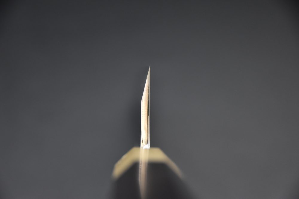 Hitohira Tanaka Mosuke Aogami #1 Mioroshi Deba 240mm Ebony