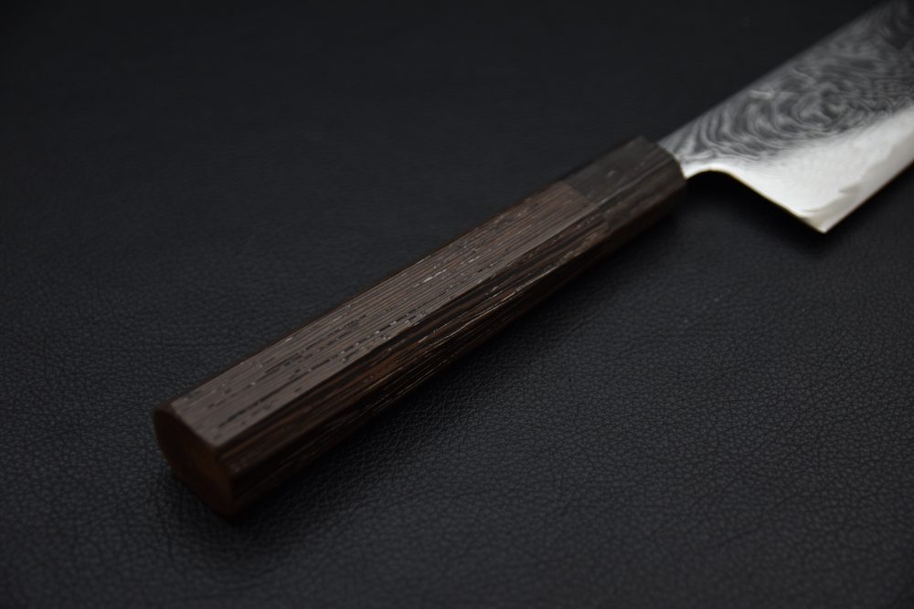 Hitohira Futana Nickel Damascus Gyuto 240mm Tagayasan