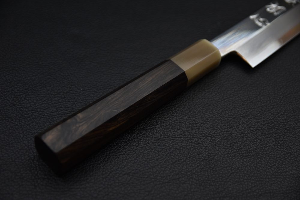 Nakagawa X Hatsukokoro Miroir VG10 Kiritsuke Yanagiba 300mm Ébène