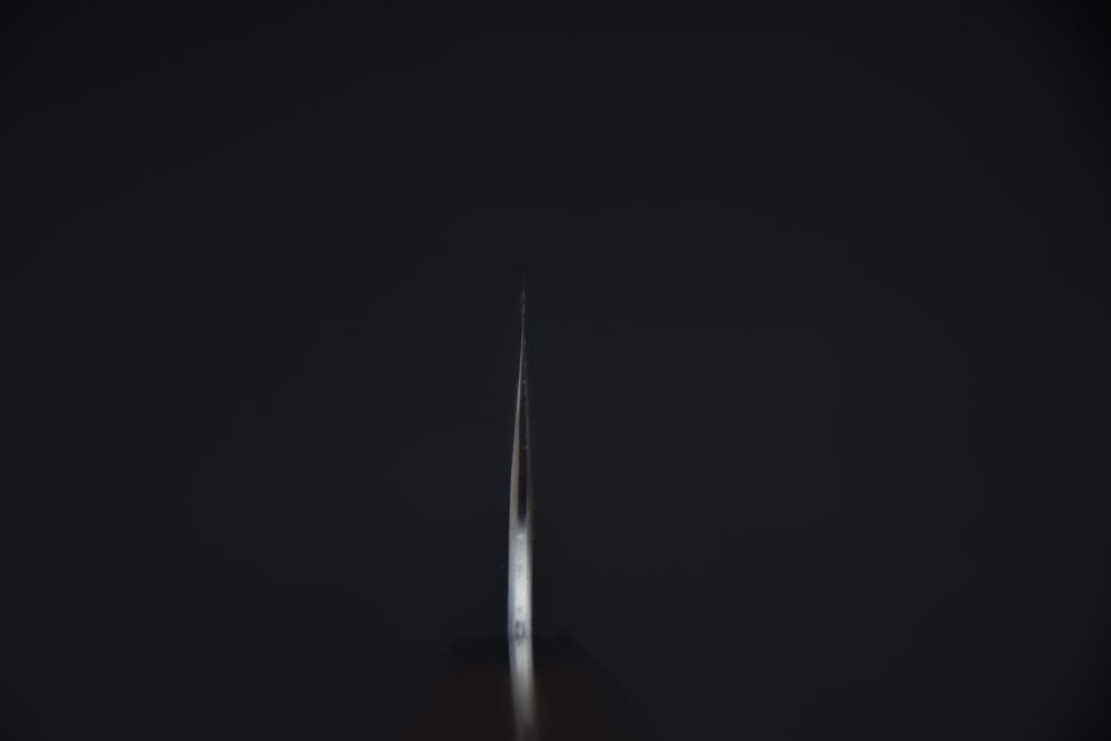 Nigara Hamono Aogami Super Migaki Tsuchime Nakiri Kiritsuke 180mm Tagayasan